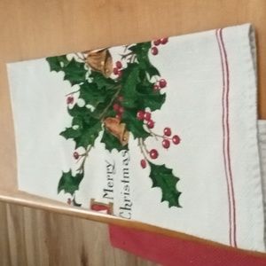 Williams-Sonoma A Merry Christmas Kitchen Towel
